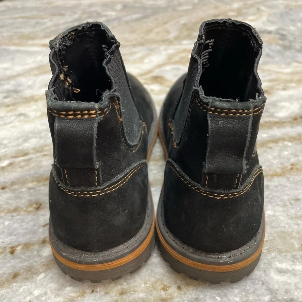 Umi “Dallas” Black Suede Boots Kids Size 12